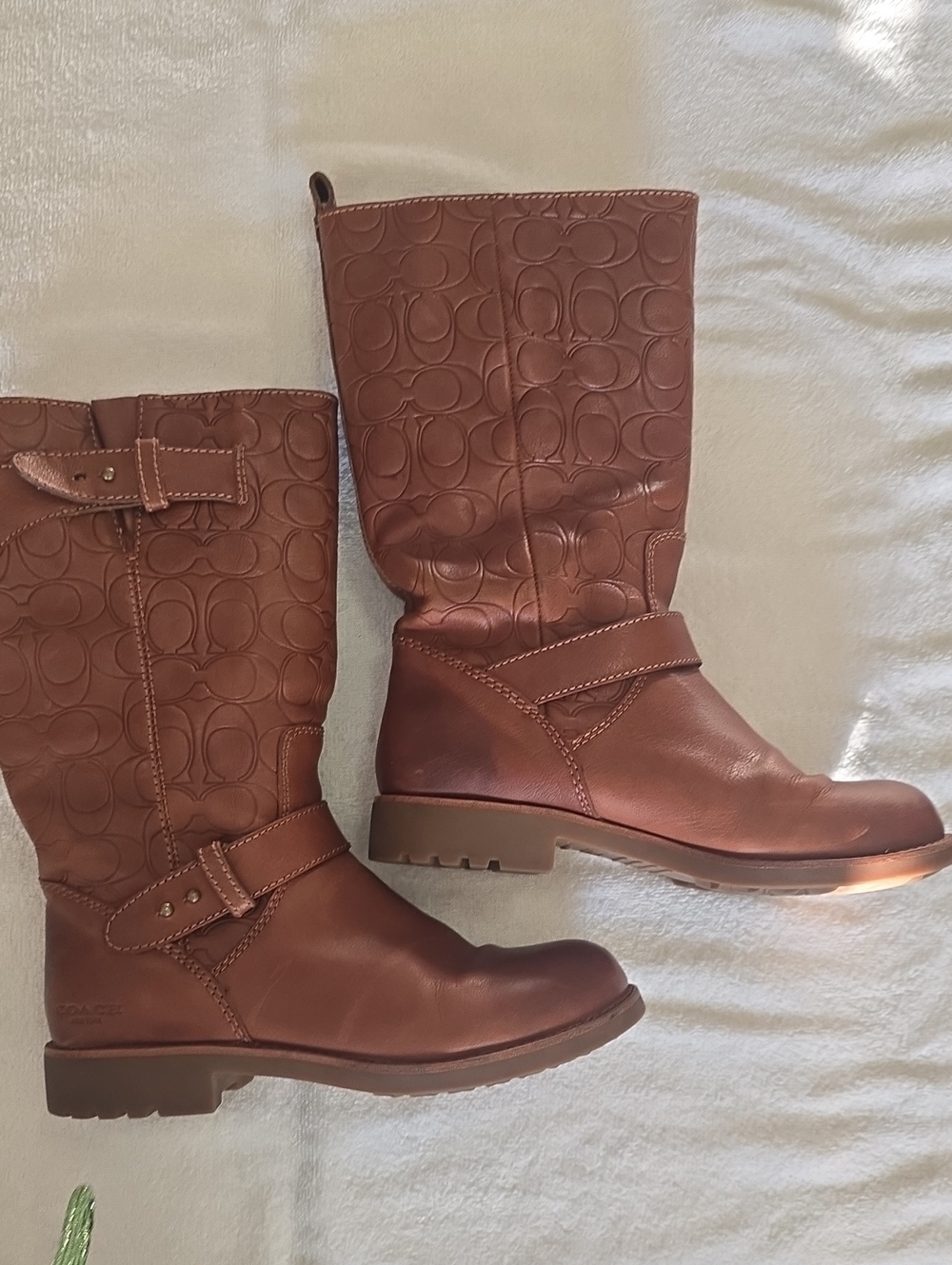 Coach Virginia Riding Moto Boots
